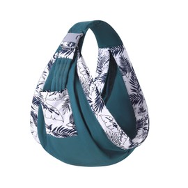 LAT Breathable Baby Sling Adjustable Koala Sling Multifunctional Baby Carrier 3D Mesh Baby Carrier for Newborns Toddlers up to 20 kg (Green, C)