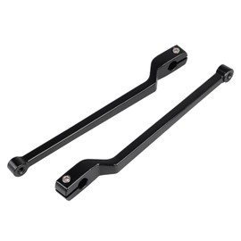 XMMT Black 9.84" Extended Shifter Lever Heel Toe Shift Levers Set Compatible with Harley 1986-2017 FL Softail, 1988-2021 Touring Road Street Electra Glide Road King and 2008-2021 Trike Models