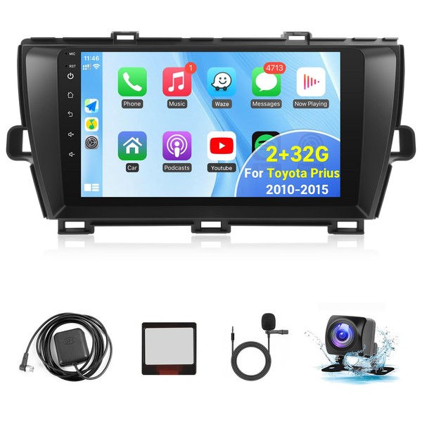Android 11 Car Radio for Toyota Prius 2010 2011 2012