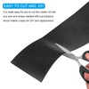 MECCANIXITY Solid Rubber Sheet 1/4" Thick x 1" Wide x