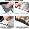 2 piezas de protector de espejo lateral de fibra de