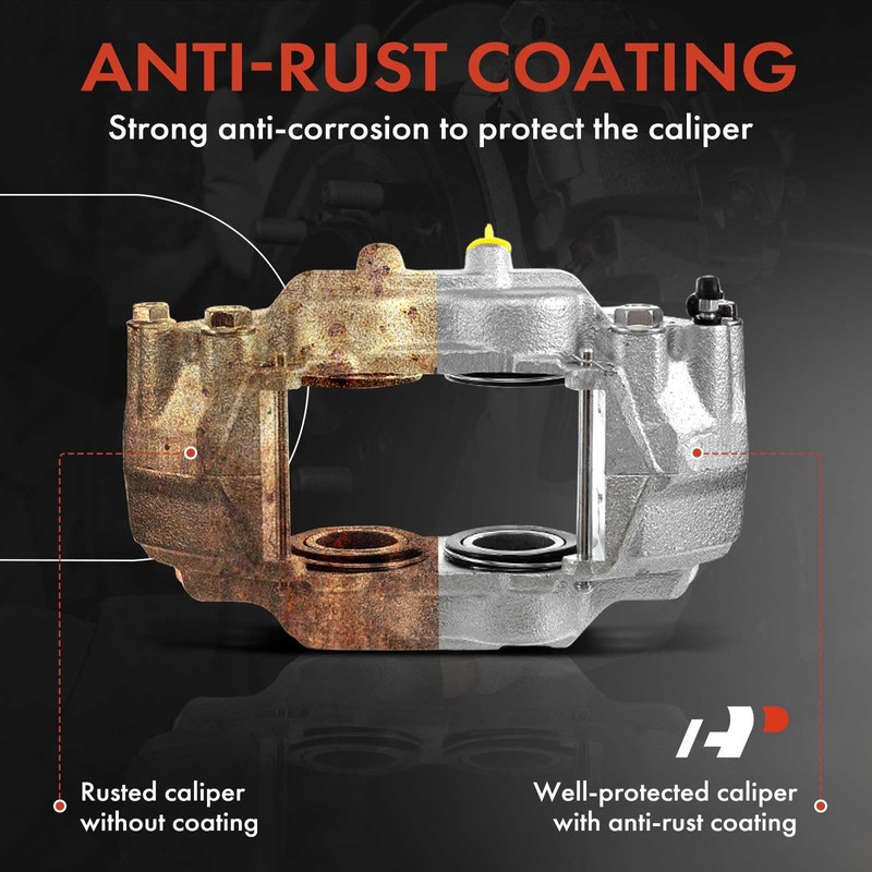 A-Premium Disc Brake Calipers Assembly with Bracket Compatible with Acura