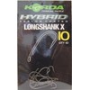 Korda Longshank X Carp Hooks, Size 10, Barbed, Long Shank