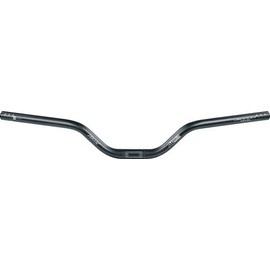 Handlebar riser bar 25.4 XtasY aluminium, black, matt, 700 mm wide, diameter 25.4 mm