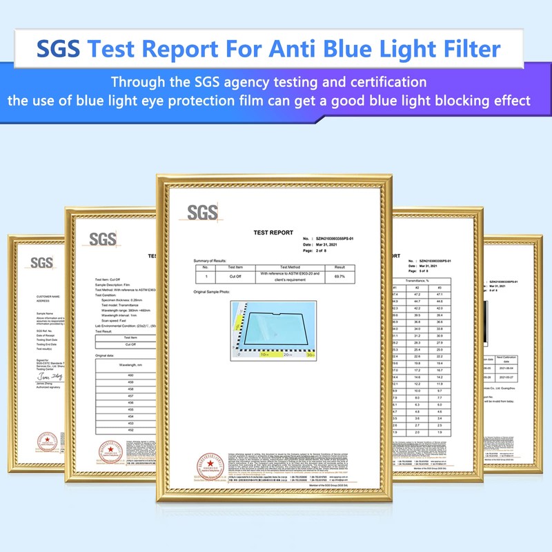ZOEGAA MacBook Pro 13 inch Screen Protector, Anti Blue Light