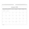2025 Blue Sky Monthly Wall Calendar, 15" x 12", Enterprise,