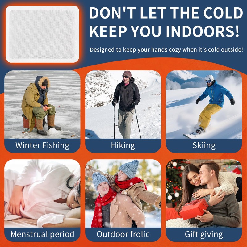 Large Hand & Body Warmers - 40 Count Heat Warmer