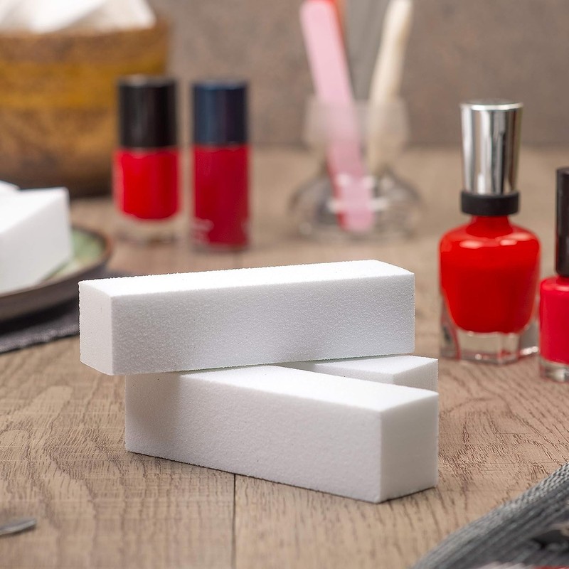 Red Ember 10 Pcs Professional Nail Buffer Block | Nail