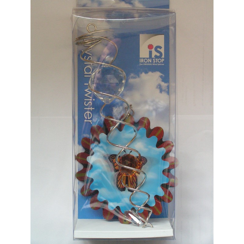 16,5 cm Designer animierte Schmetterling Wind Spinner + lange 30,5