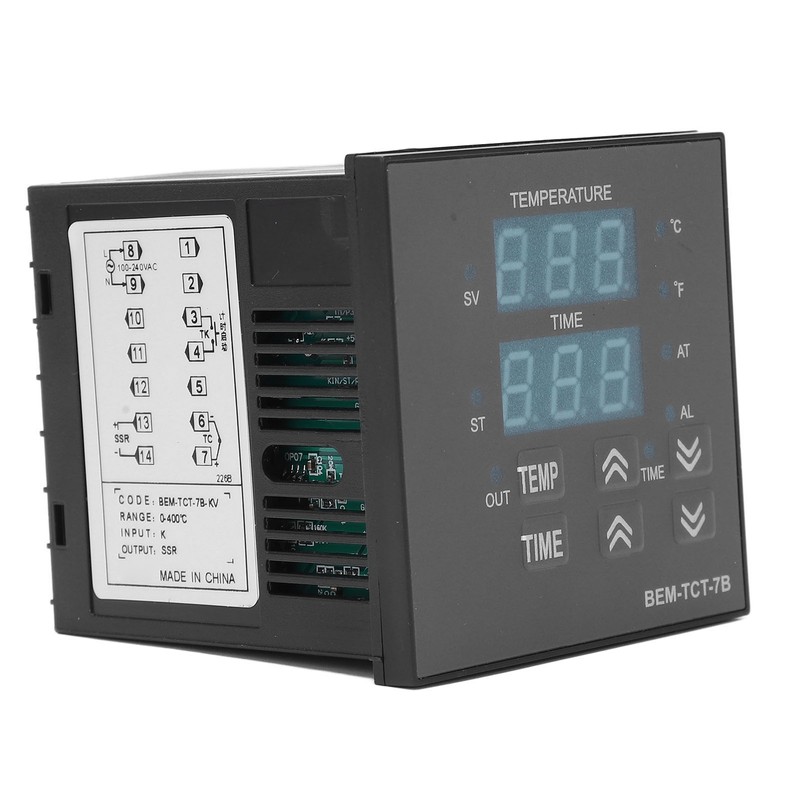 BERM Temperature Controller Heat Press Machine Thermostat Integrated Digital Display