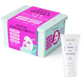 Dewytree Special Pick & Quick Moistureful Mask + Hyamino Foam 50ml, 1 pc / 듀이트리 스페셜 픽 앤 퀵 모이스처풀 마스크 + 하이아미노 폼 50ml, 1개