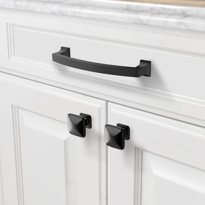 Asidrama 6 Pack 5 Inch(128mm) Hole Centers Kitchen Cabinet Handles,