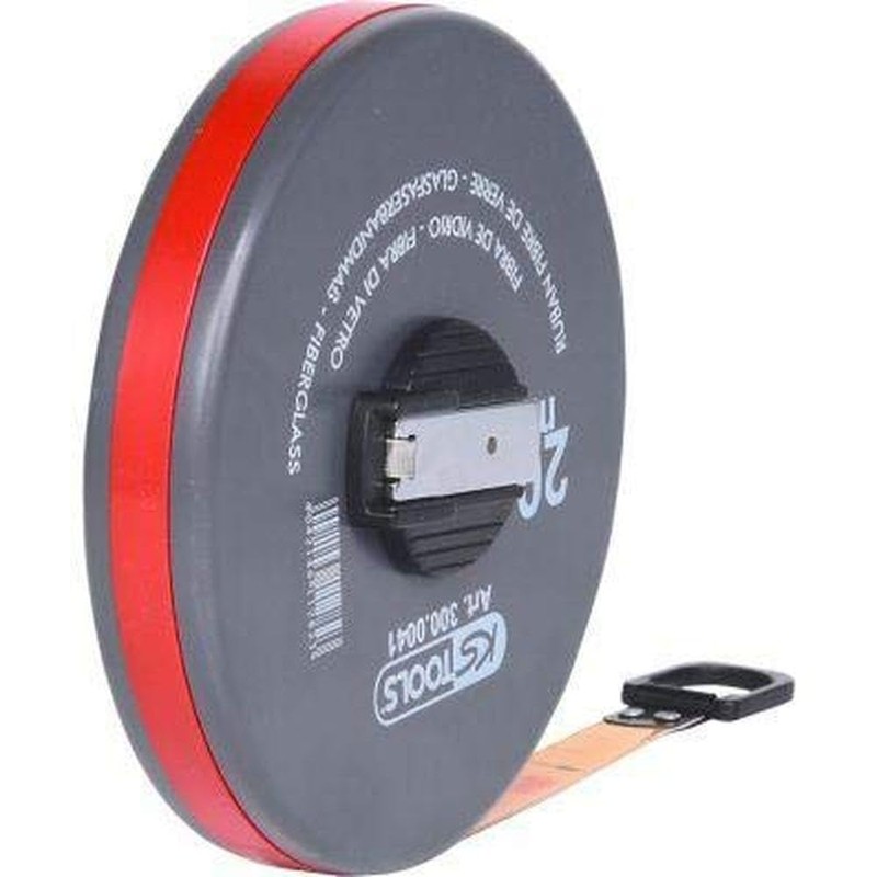 KS Tools 300.0041 Enclosed glassfibre tape measure, 20m
