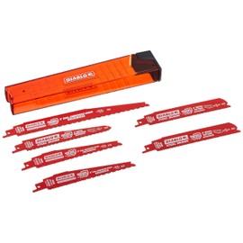 Steel and Nail-Embedded Wood Cutting Blade