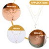 BESPORTBLE Delicate Three Layered Rose Pendant Necklace for Women Stylish