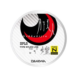 DAIWA TYPE-N2 Nylon Line, Tsukiyobijin, 1.5lb, 322.8 ft (150 m), Sparkle, Sight Yellow