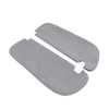 Zieichy Left & Right Sun Visor Replacement Leather Cover Gary