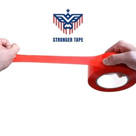 3 Colored Carton Sealing Tape, Packing Tape, Moving Tape, 2 Inch x 110 Yards, 2.0 Mil Thick, (3 Rolls red,Yellow,Green) Heavy Duty