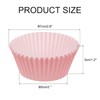 uxcell 100 Pcs Cupcake Liners, Muffins Paper Baking Cups Wrappers