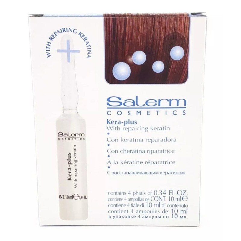 Salerm Ampolletas Kera Plus Salerm Estuche 32pzs