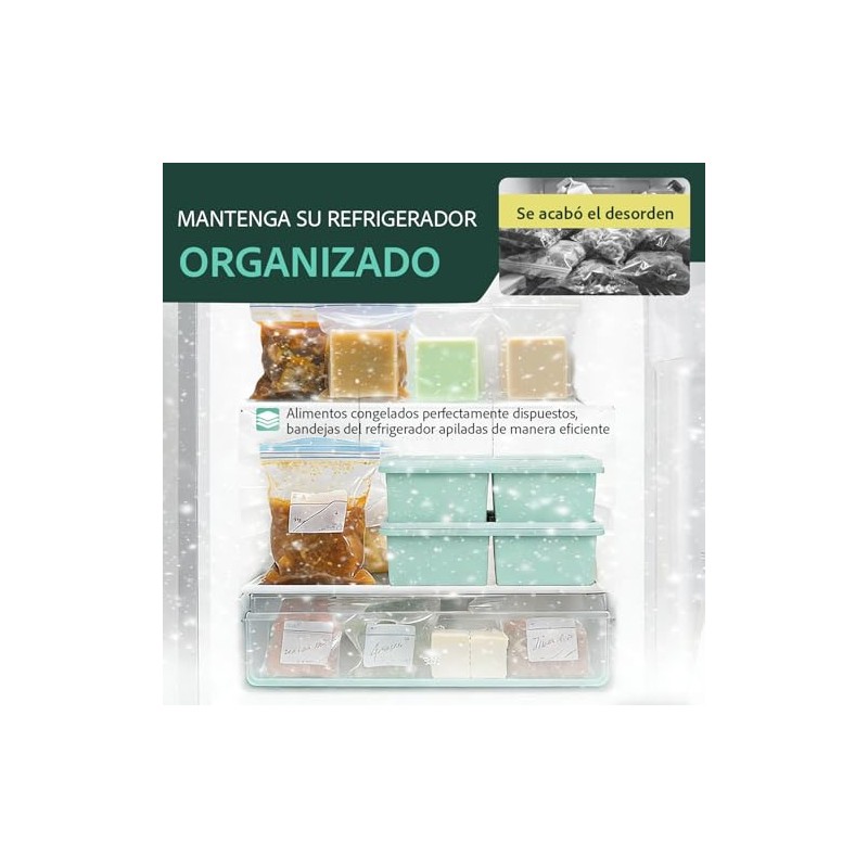 2PCS con Tapa, Recipiente para Sopa de 1 Taza, Moldes