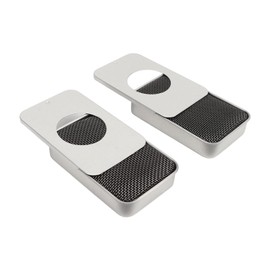 2-Piece Camping Stove, Lightweight Mini Stainless Steel Stove for Alcohol or Solid Fuels, Alcohol Stove for Outdoor Camping, Backpacking, Hiking