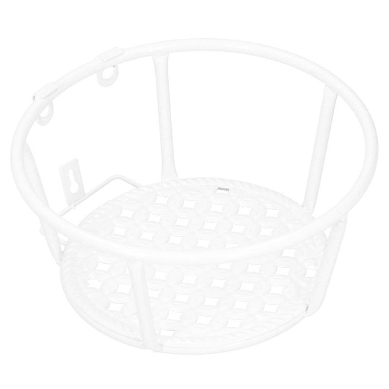 Iron Hanging Baskets Flower Pot Holder Hanger for Outdoor Balcony