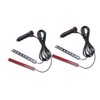 Zerodeko 2pcs Car Footwell Led Strips Single Mood Lighting for