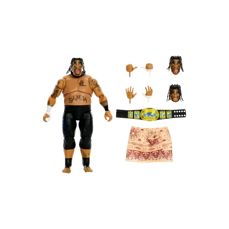 Mattel WWE Ultimate Edition Umaga Figura de acción