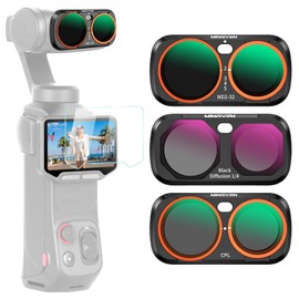 MINGVEN Luna Ultra ND Filter, 3 Pack - CPL, Black Diffusion 1/4, VND2-32