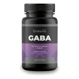 GABA 500 Mg 60 Cápsulas Sin Sabor Naíma Suplemento Relajante Natural