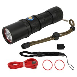 Outdoor XHP70 Flashlight Waterproof USB Rechargeable Flashlight 6 Modes Super Bright LED Torch for Cycling Camping Hiking