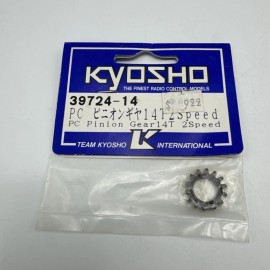 Kyosho Vintage Kyosho PC Pinion Gear 14t 2 Speed 39724-14