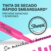 Sharpie® Tank Resaltador/Marcador de Texto, Punta Cincel/Biselada, Surtidos, 4 Piezas,