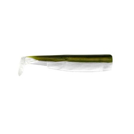 Fiiish Black Minnow Fishing Lure Bodies - Kaki White, Size 90