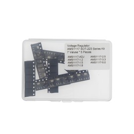 7 Values * 5 Pieces AMS1117 1.2 1.5 1.8 2.5 3.3 5.0 SOT-223 Low Dropout Linear Voltage Regulator Kit