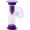 3 Minute Plastic Sand Timer,Hourglass Sand Clock with Suction Cup,Tooth