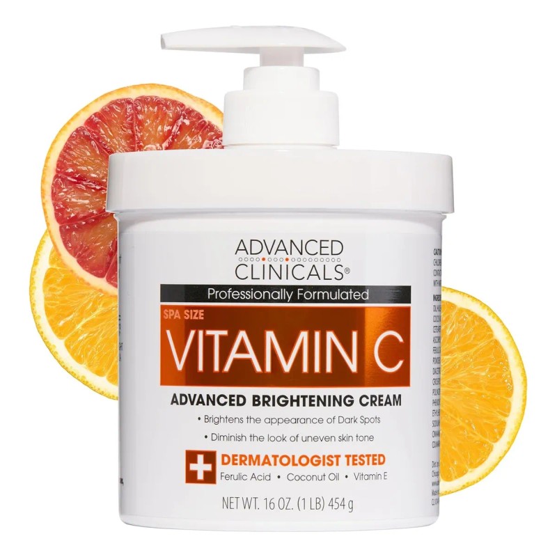 Vitamina C Crema Cuidado De La Piel Advanced Clinicals 454