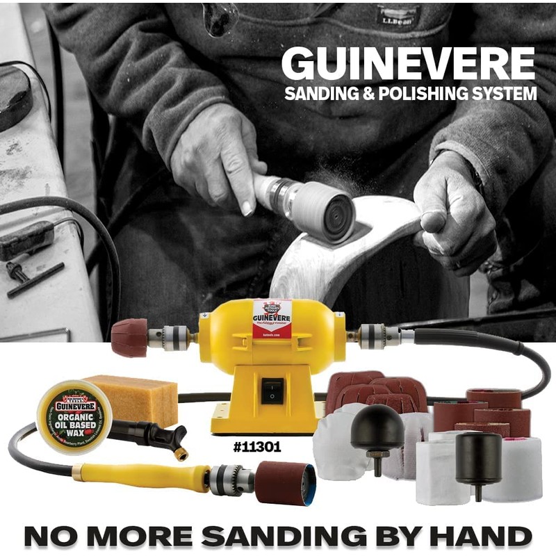 King Arthur's Tools Inflatable Drum Sander For Use With Guinevere