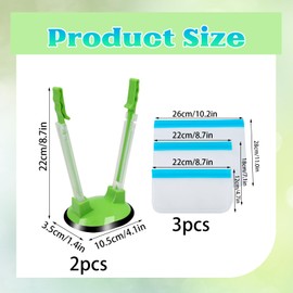 KPSRFG 5Pcs Freezer Bag Stand, freezer bags, Food Bag Holder Stand, Baggy Rack Holder for Food Prep Bag, bag stand
