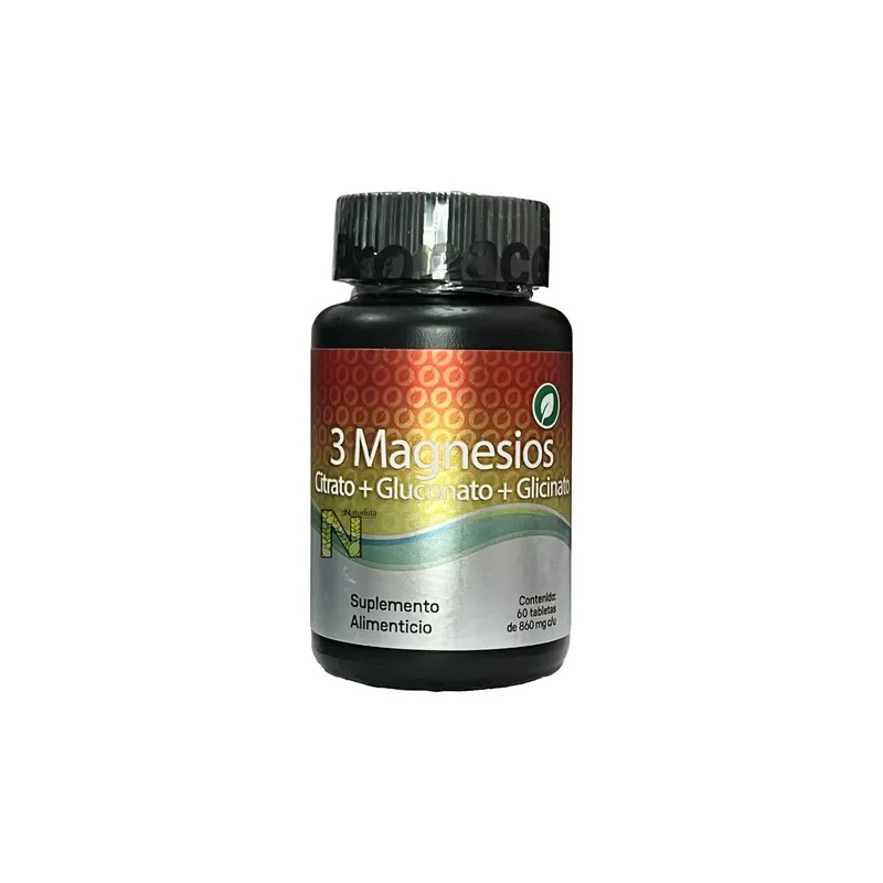Magnesio Citrato Gluconato Glicinato Tab Pronacen Sabor