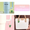 Stiesy 7 Pcs 7 Styles Cactus Cup Charms with Plastic