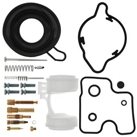 4-Pack Carburetor Carb Rebuild Repair Kits with Diaphragm Float Replacement for Honda CBR600F2 CBR600 F2 91-94 Magna 750 94-03