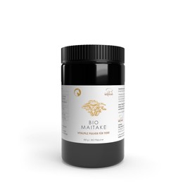 Pilze Wohlrab - Bio Maitake Pilzpulver für Tiere, 1 Dose à 300 g Mikrofeines Klapperschwamm Pulver - Höchste Bio-Qualität - Nahrungsergänzungsmittel
