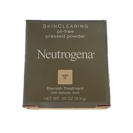 Neutrogena SkinClearing Oil-Free Pressed Powder Blemish Treatment , Light #02