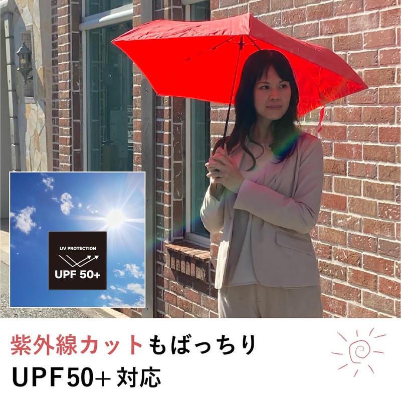 F-SEASONS Ultra Light Folding Umbrella, blue