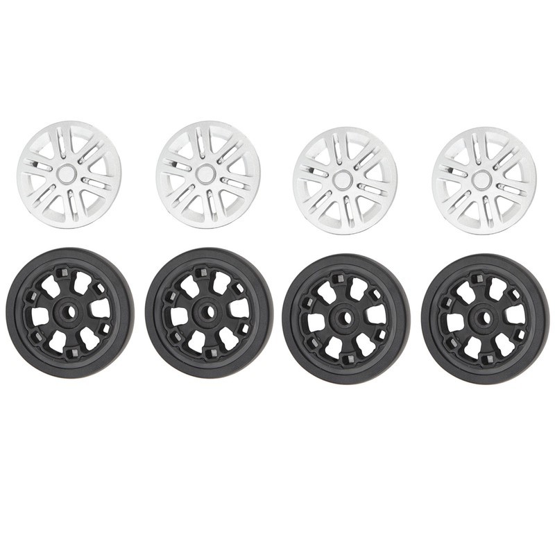 4 Pcs Suitcase Replacement Wheels Silent Rolling Universal Luggage Wheels