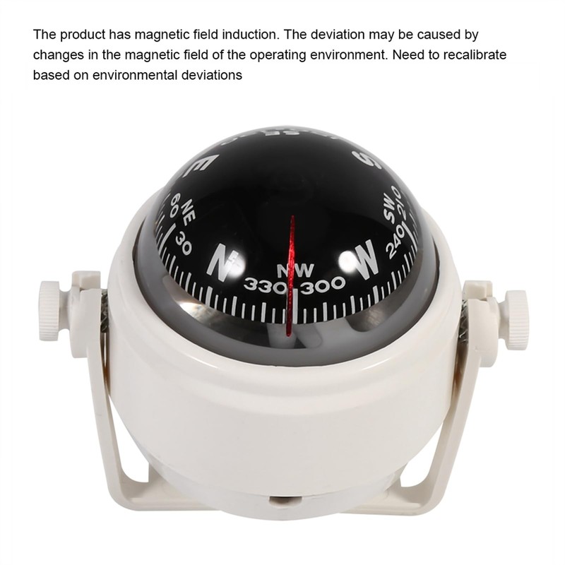 Akozon Ship Compass for Boats Compass for Boat Flexible Assembly