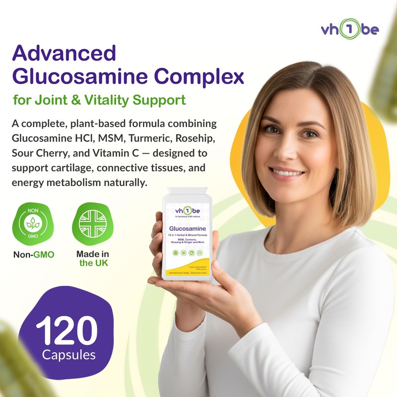 Glucosamine Complex Plus 12-in-1 – High Strength Glucosamine HCl with