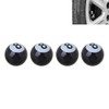 Pack of 4 8 Billiard Ball Valve Caps for Cars